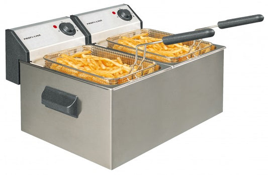 Fritteuse für Gastronomiebedarf.