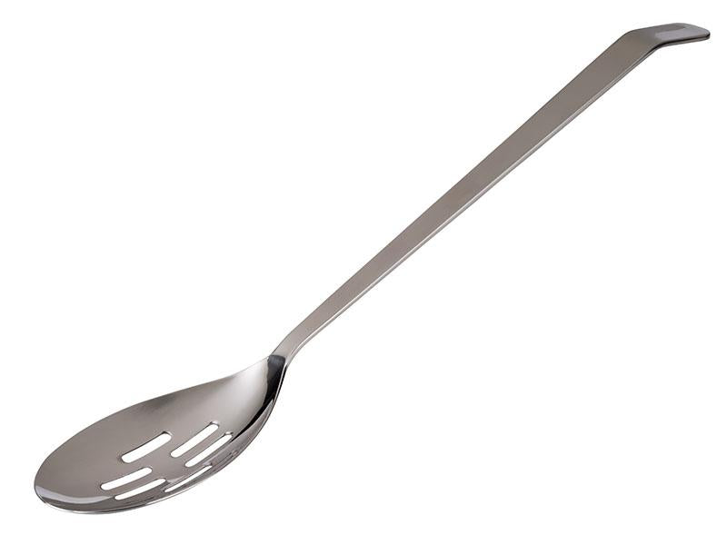 Edelstahl-Schöpflöffel mit Schlitzen