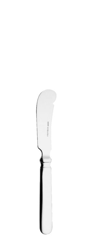 Buttermesser aus Edelstahl, isoliert.