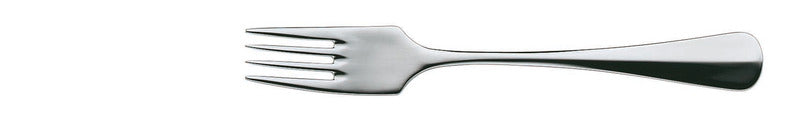 Edelstahlgabel für Gastronomiebedarf.