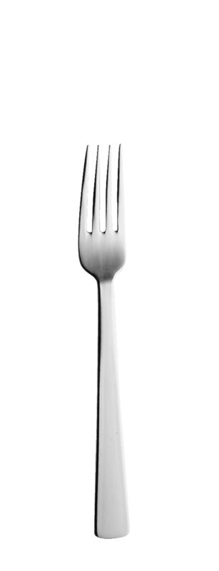 Edelstahlgabel für Gastronomiebedarf.
