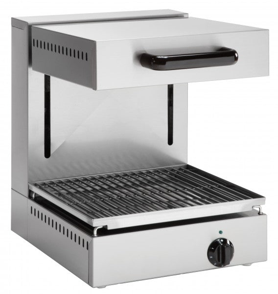 Gastronomie-Grillgerät aus Edelstahl.
