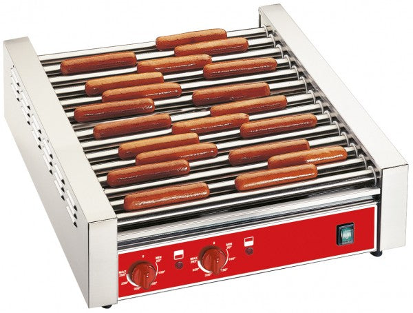 Wurstwärmer für Gastronomiebedarf.