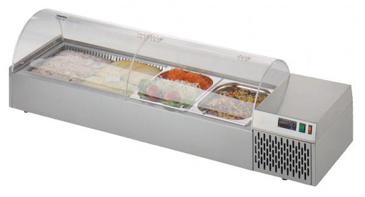 Kühlvitrine für Gastronomiebedarf.