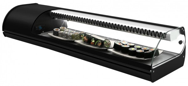 Sushi-Vitrine für Gastronomiebedarf.