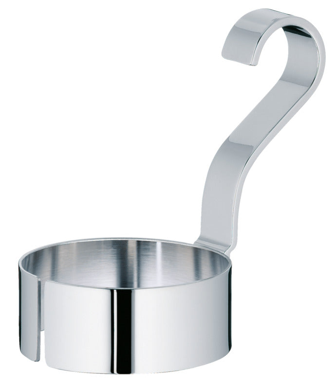 Edelstahl-Halter für Gastronomiebedarf.