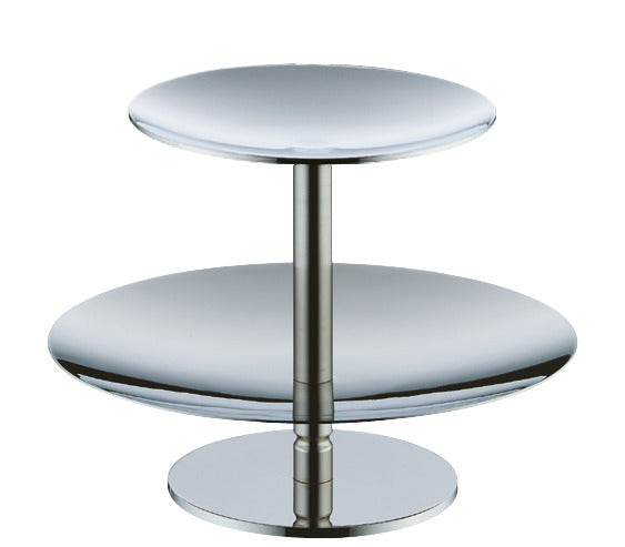 Etagere aus Edelstahl für Gastronomie.