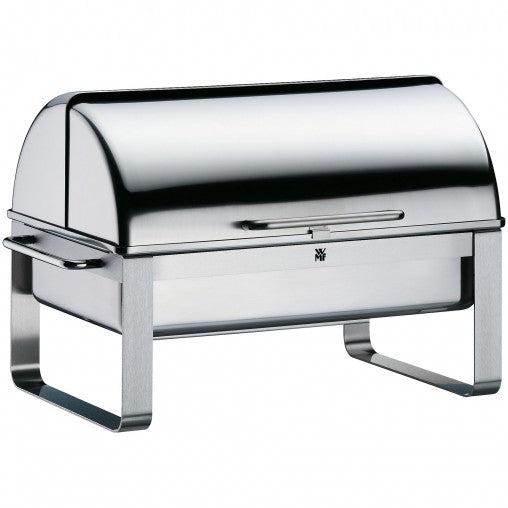 Chafing Dish aus Edelstahl.