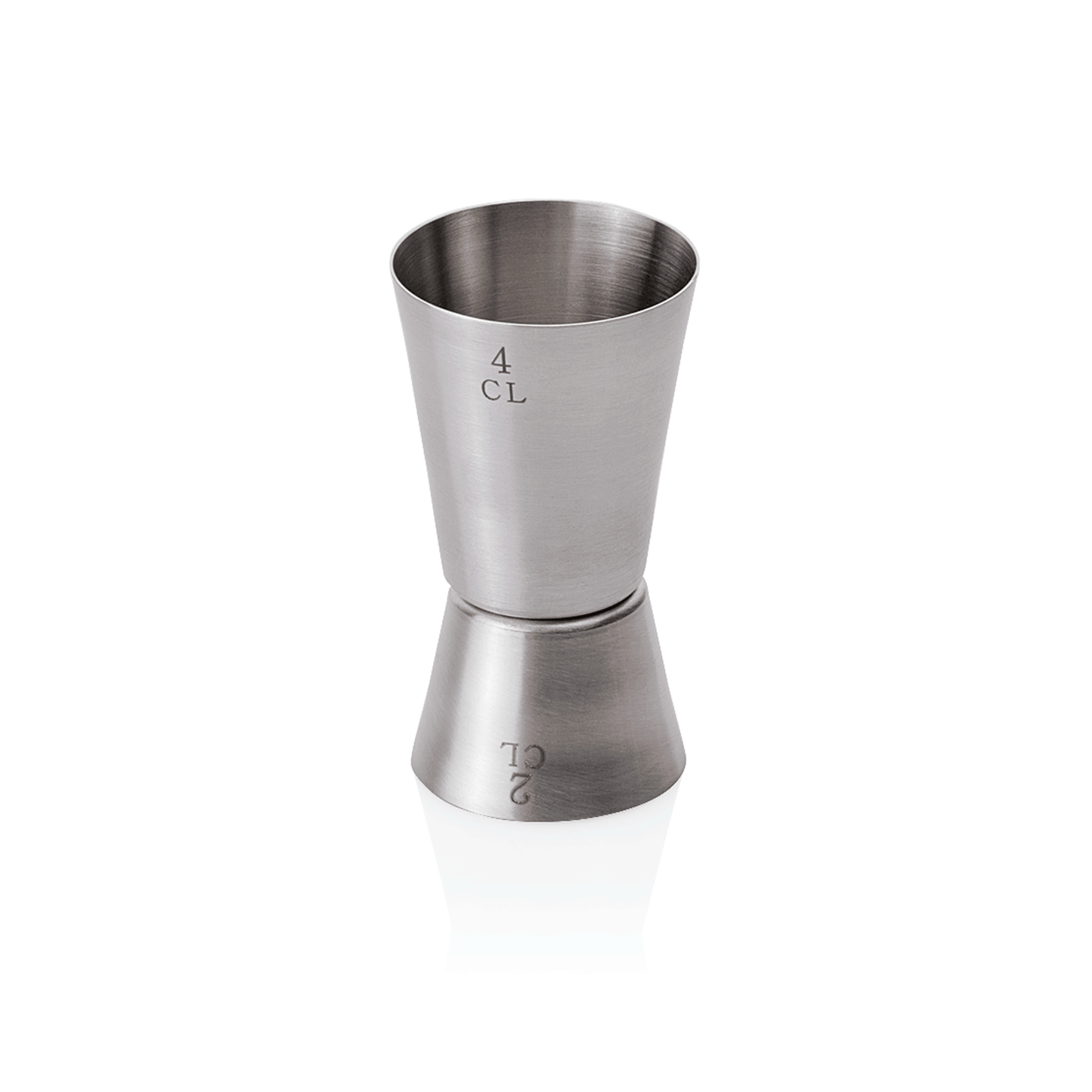 Doppelmaß Edelstahl Jigger 2/4 cl.