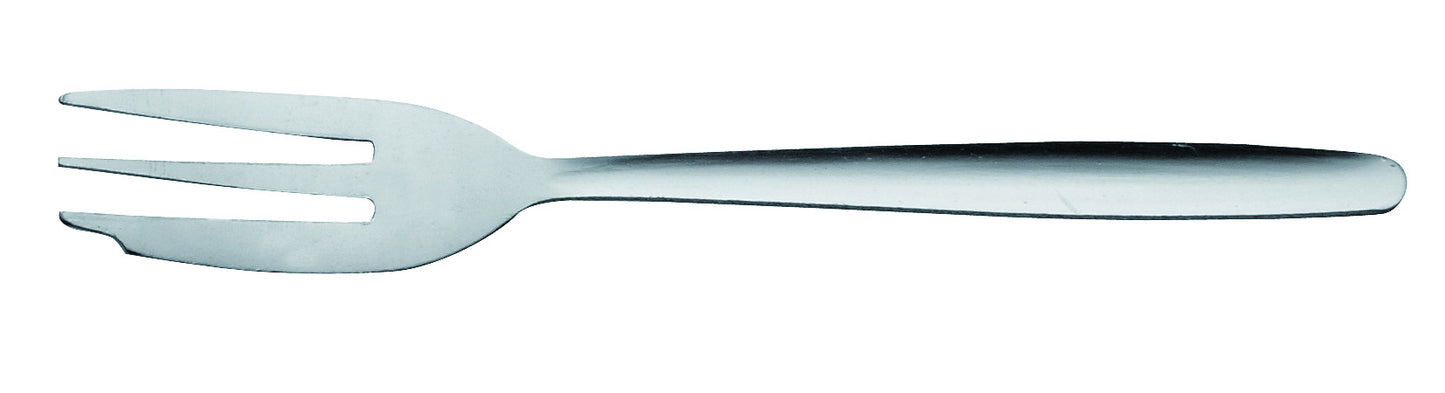 Dreizack-Gabel aus Edelstahl.