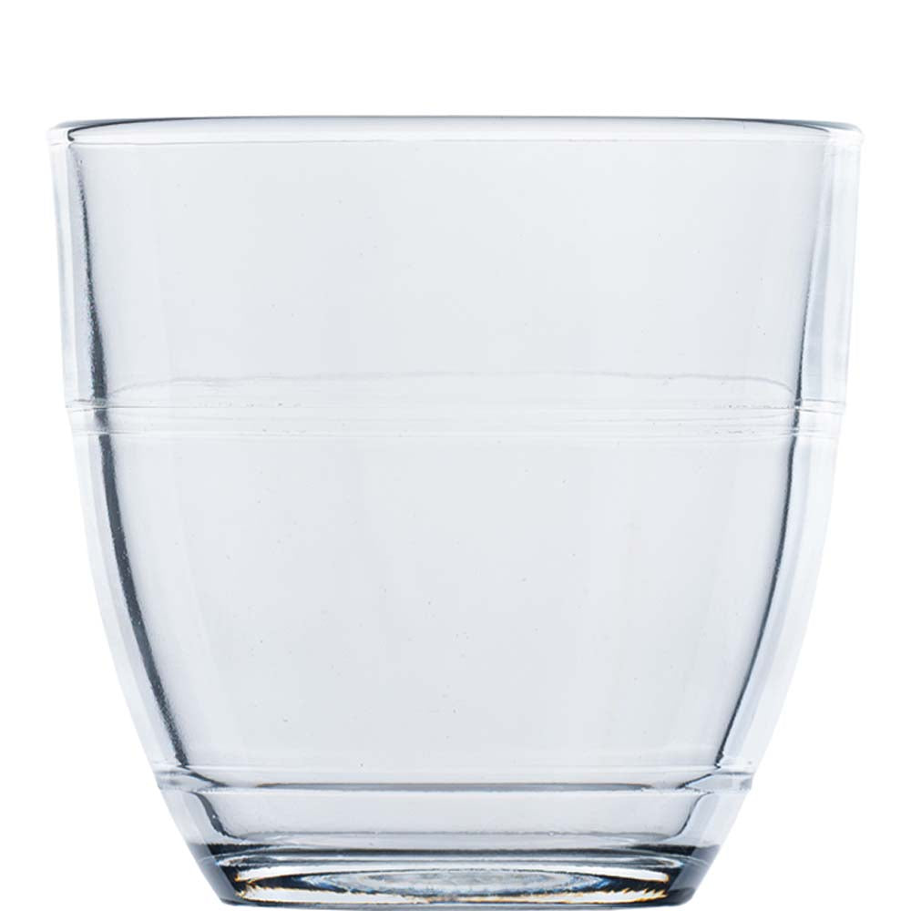Glas Wasser in Nahaufnahme