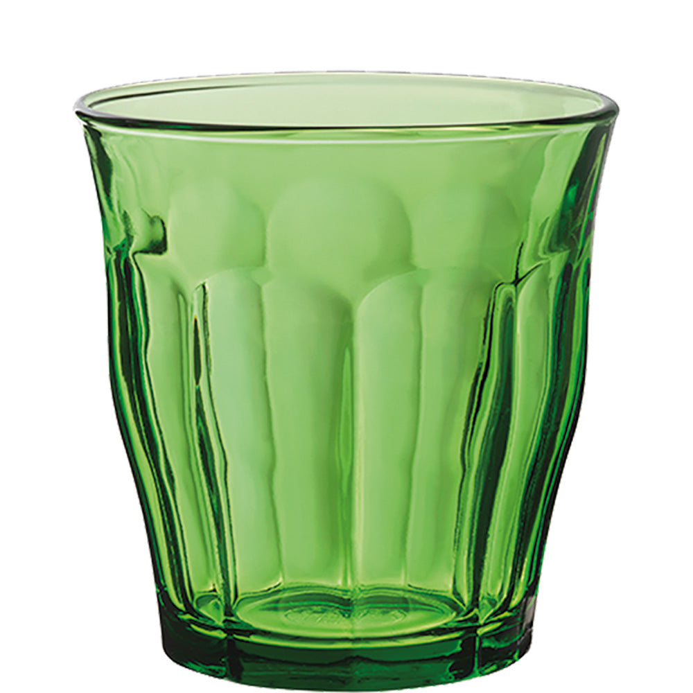 Grünes Glasbecher für Gastronomie