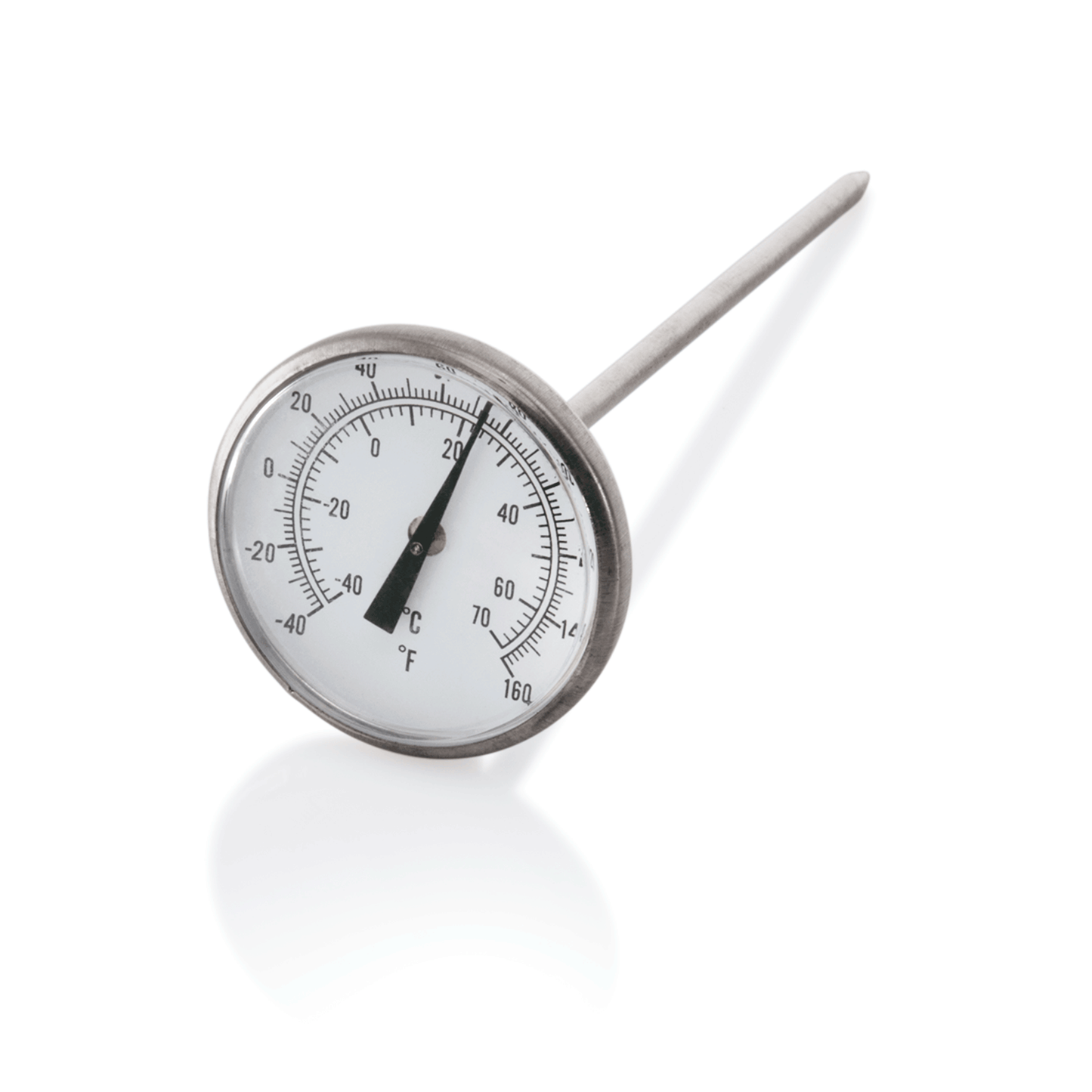 Thermometer mit Temperaturanzeige.