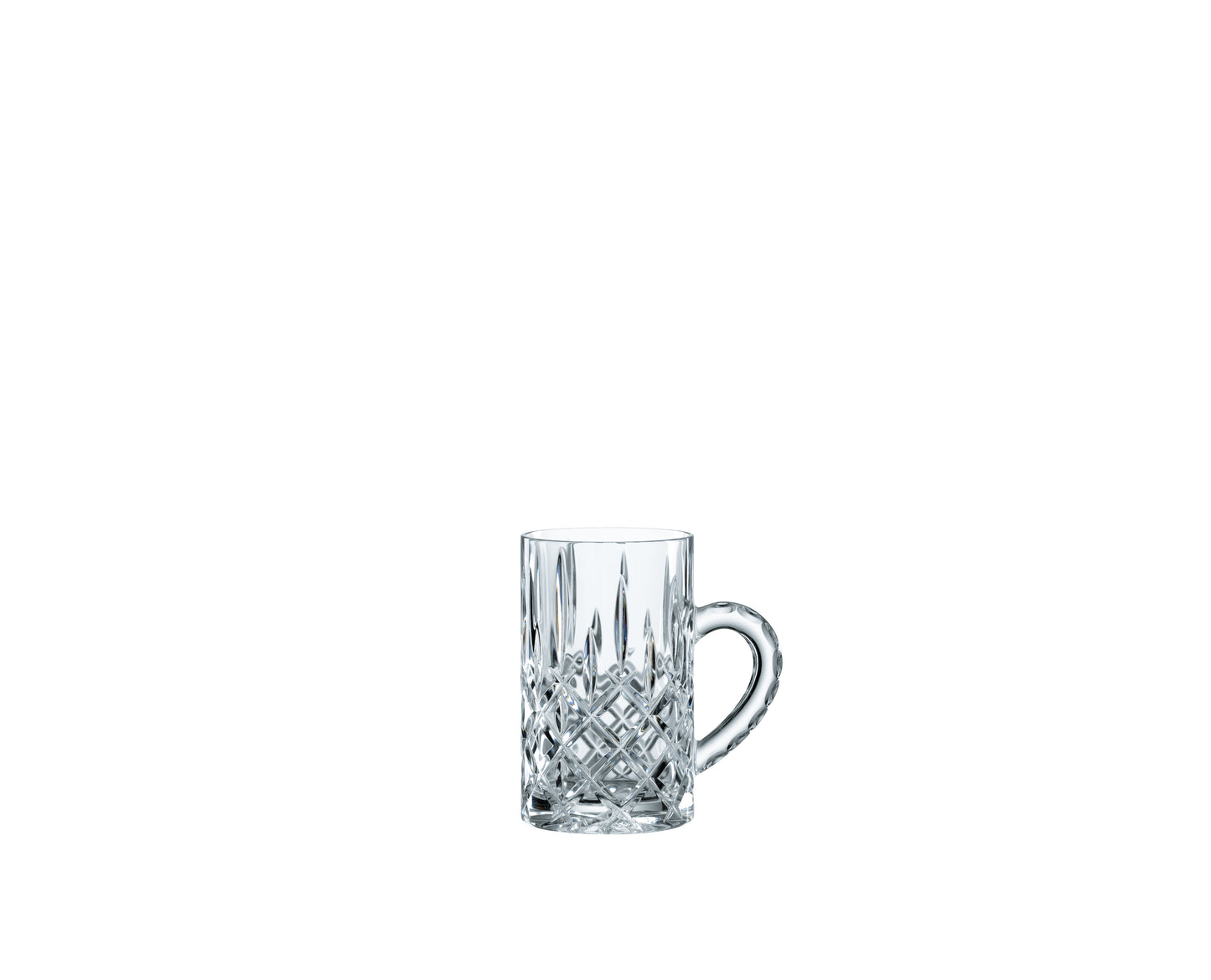 Kristallglas-Bierkrug mit Henkel.
