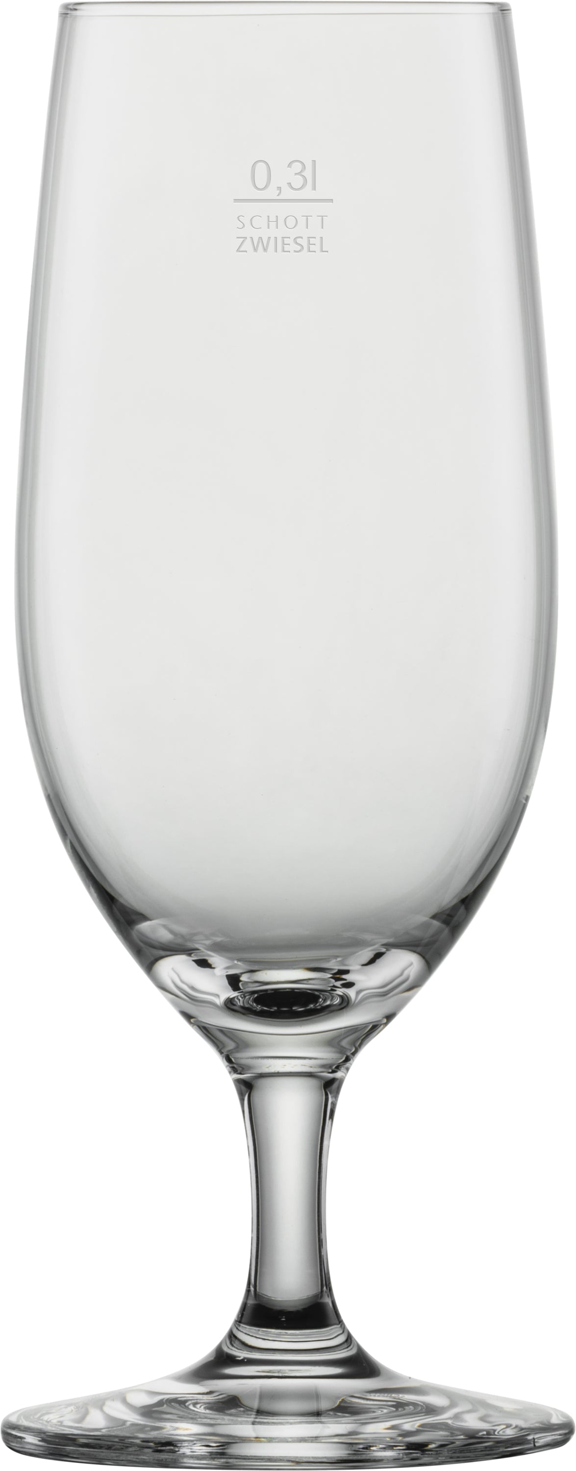 Bierglas mit Gravur, 0,3l.
