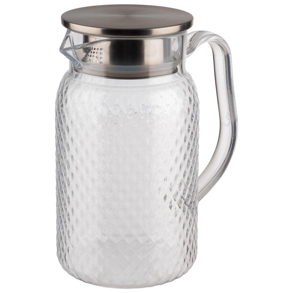Saft- / Wasserkanne, Ø 10 cm, H: 19 cm, 1 Liter