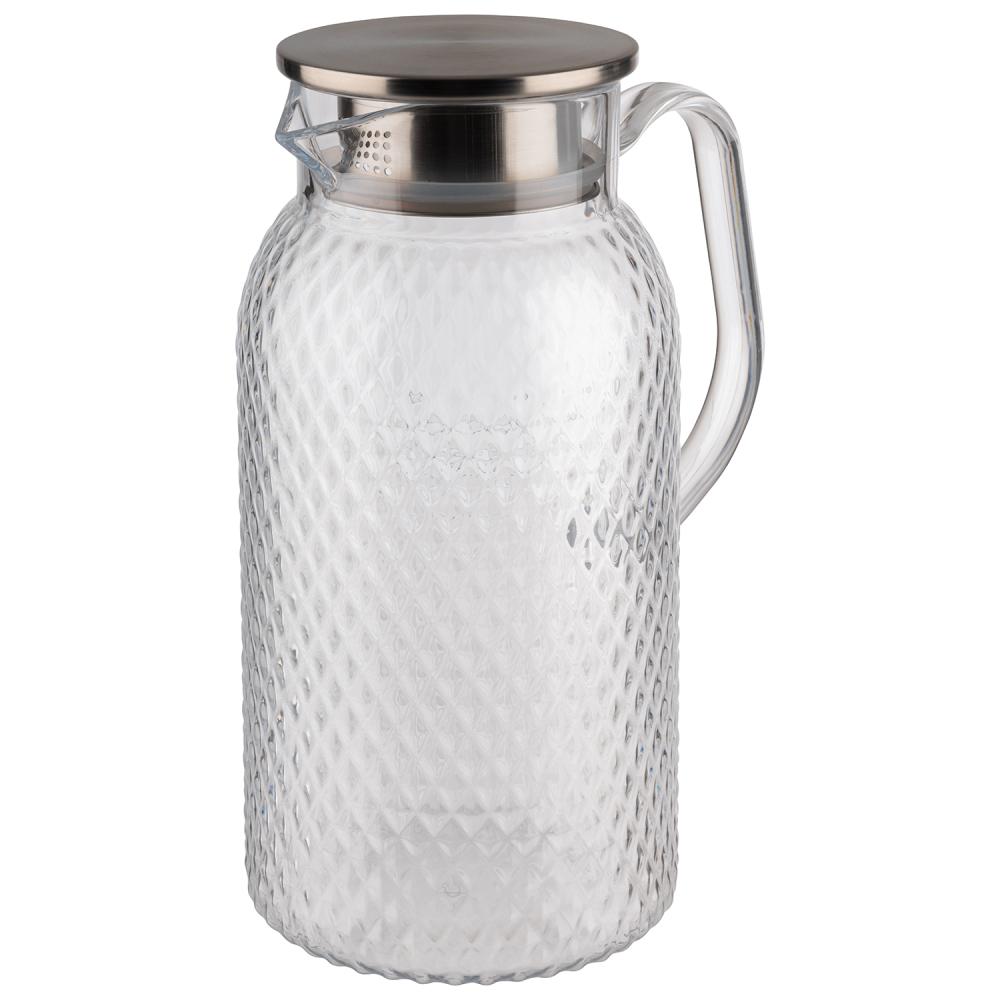 Saft- / Wasserkanne, Ø 11,5 cm, H: 24 cm, 1,8 Liter