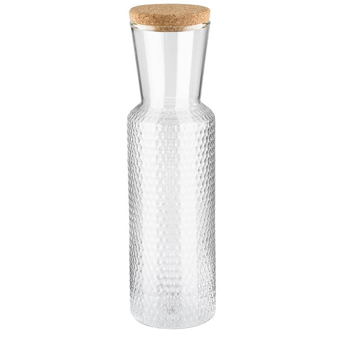 Glasflasche mit Korkdeckel