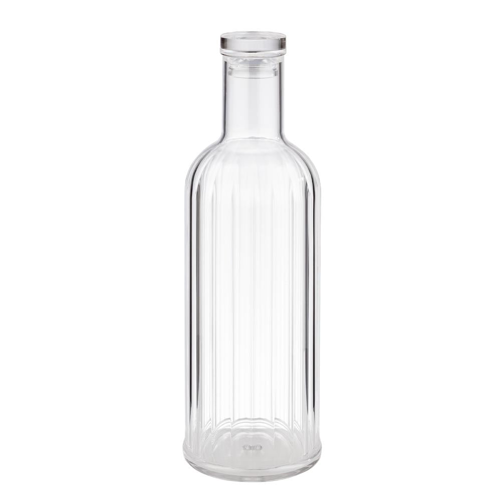 Flasche -STRIPES-, Ø 9 cm, H: 28,5 cm, 1 Liter