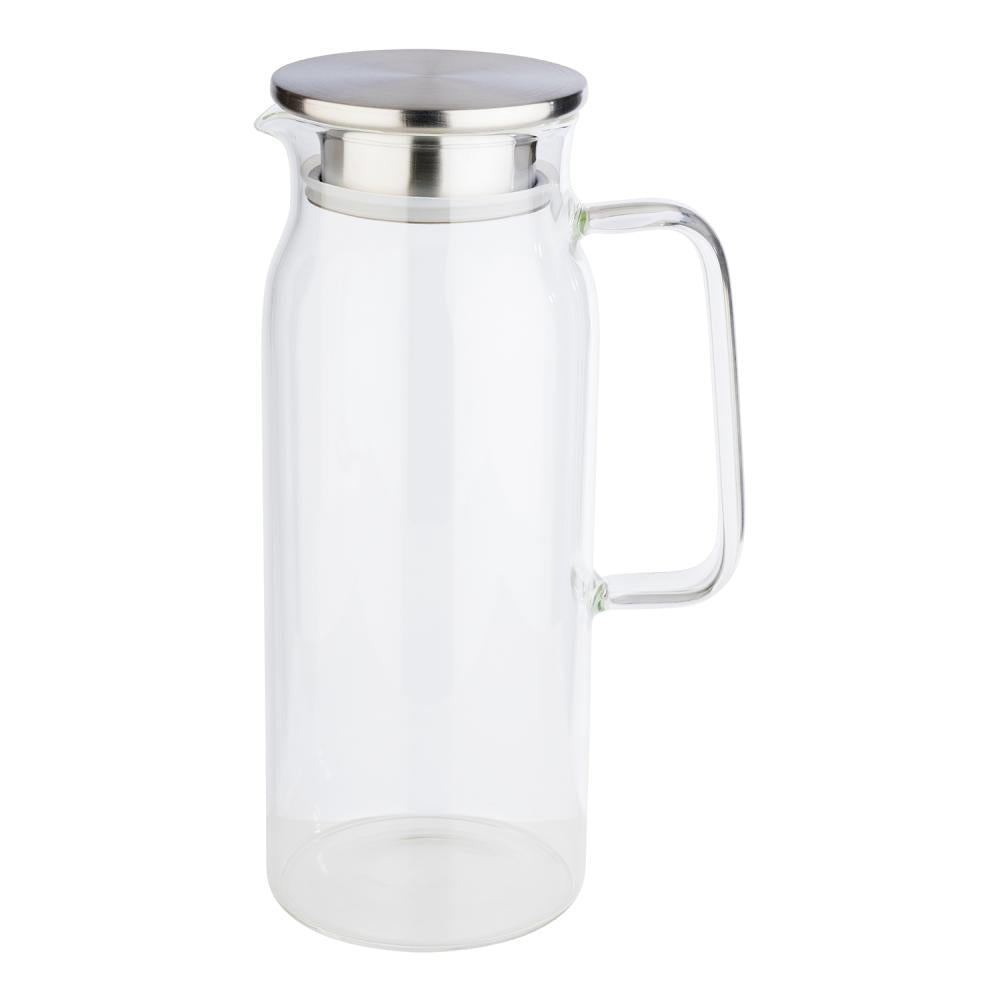 Glas Karaffe mit Metallverschluss
