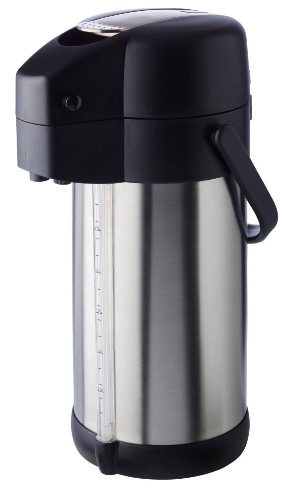 Thermobecher mit Deckel, Edelstahl, B2B
