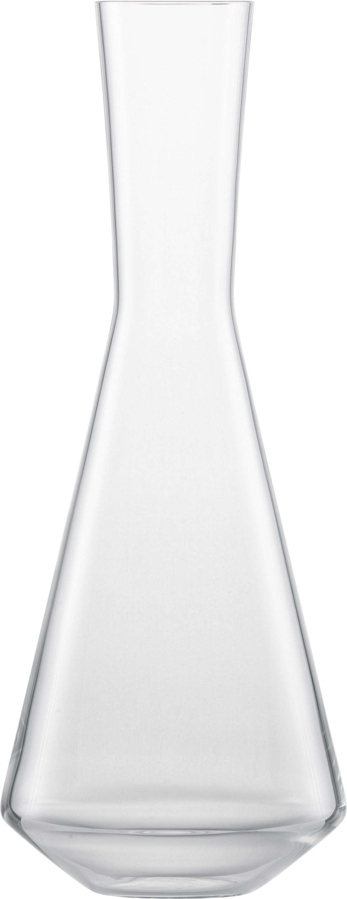 Klare Glas-Karaffe für Getränke.