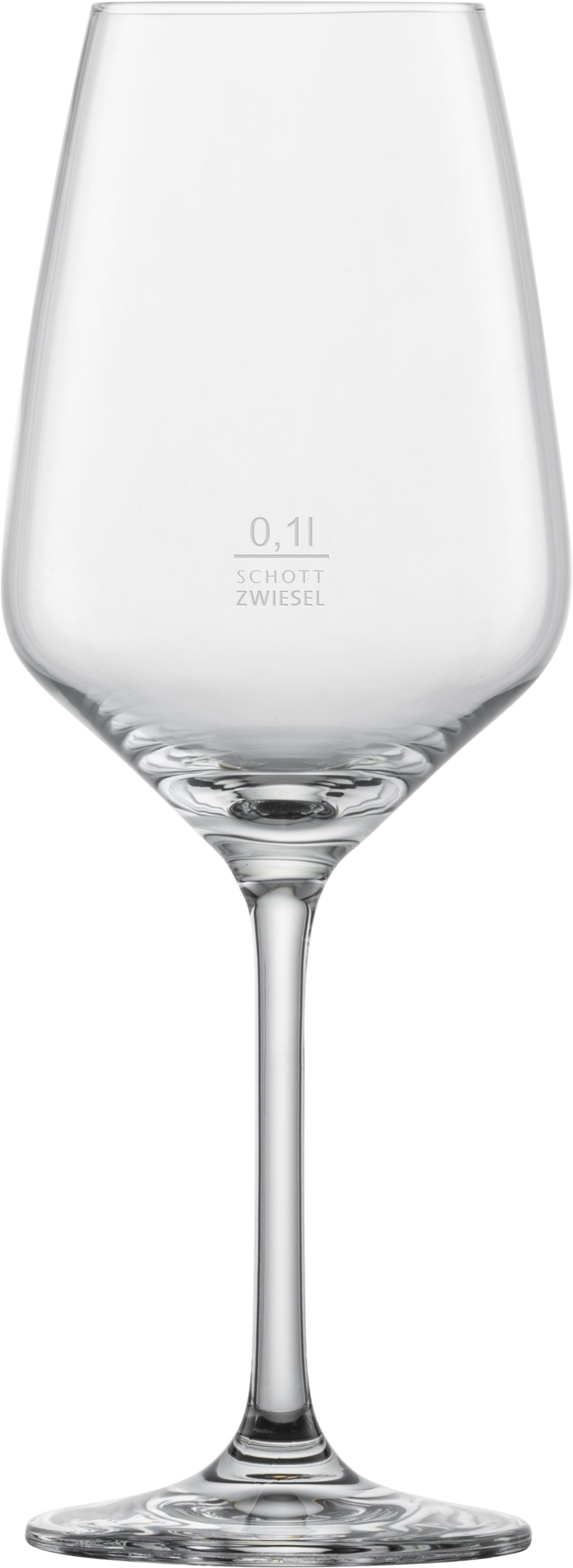 Weinglas mit Gravur, 0,1L.