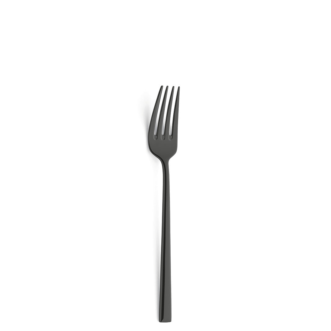 Gabel auf weißem Hintergrund, minimalistisch