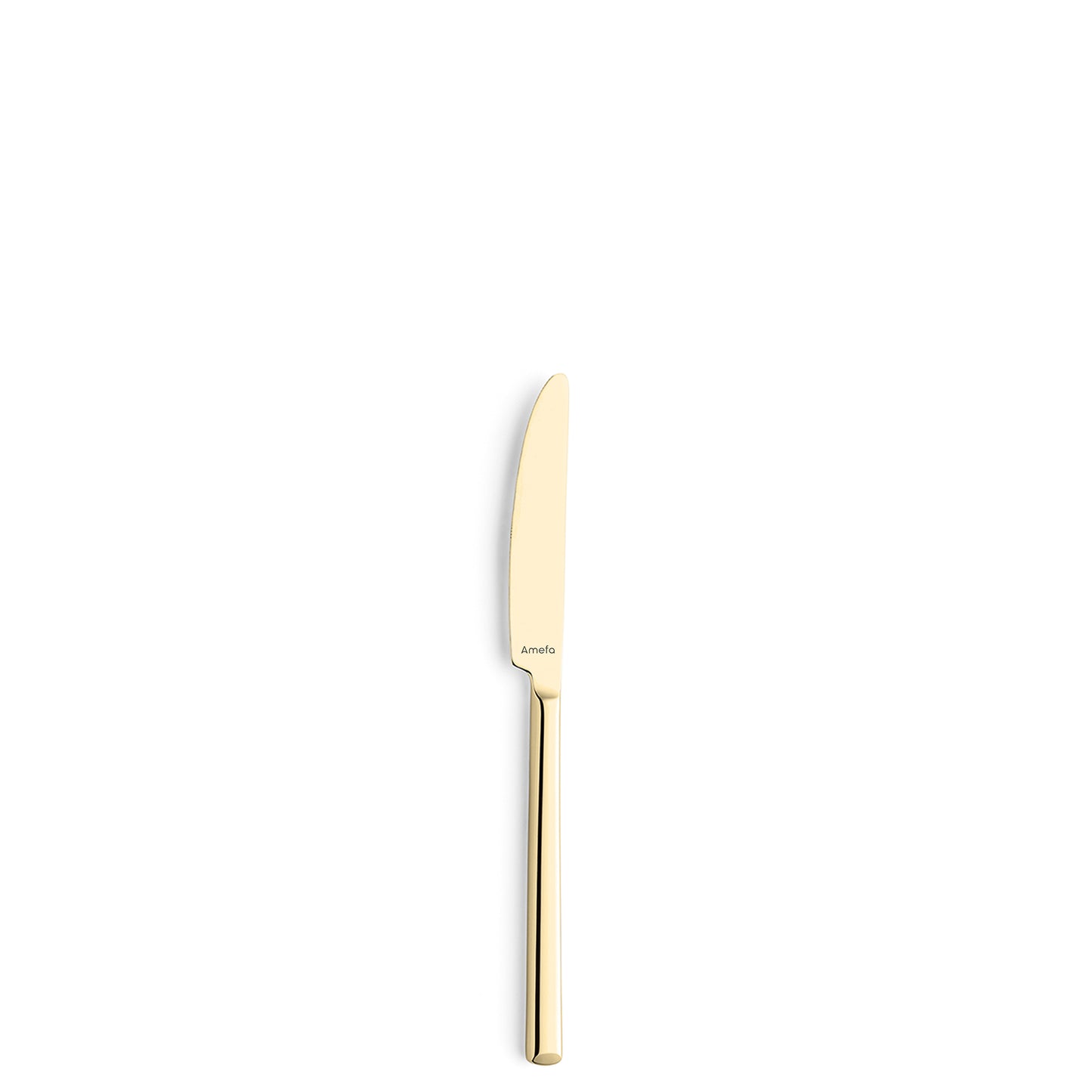 Goldener Messer auf weißem Hintergrund