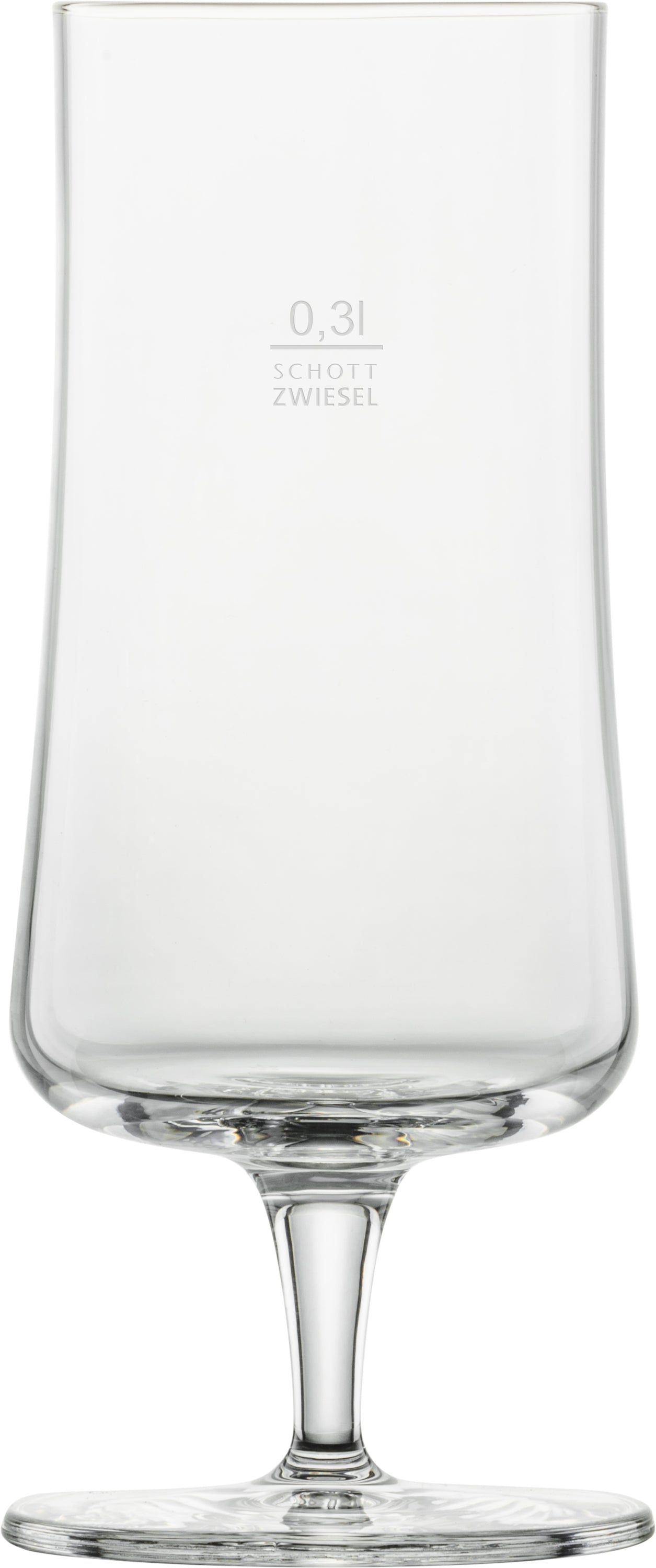 Bierglas mit 0,3l Gravur.