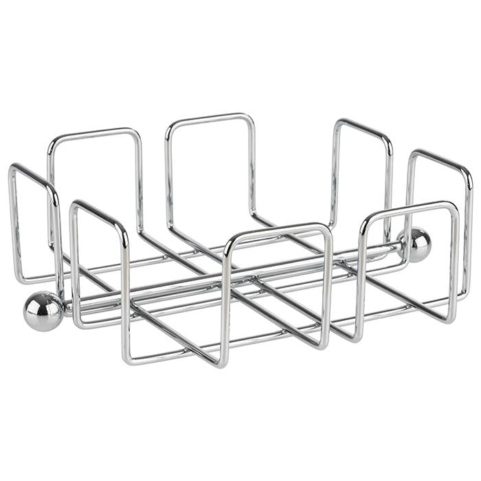 Metallkorb für Flaschen oder Gläser.