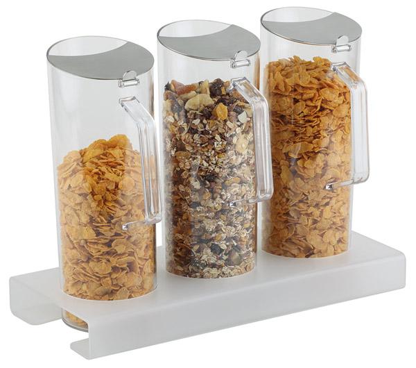 Cerealien-Bar, 38 x 17 cm, H: 28,5 cm