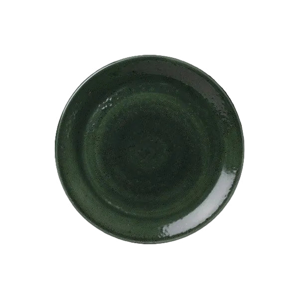 Vesuvius Burnt Emerald Coupe Plate 23cm (9")