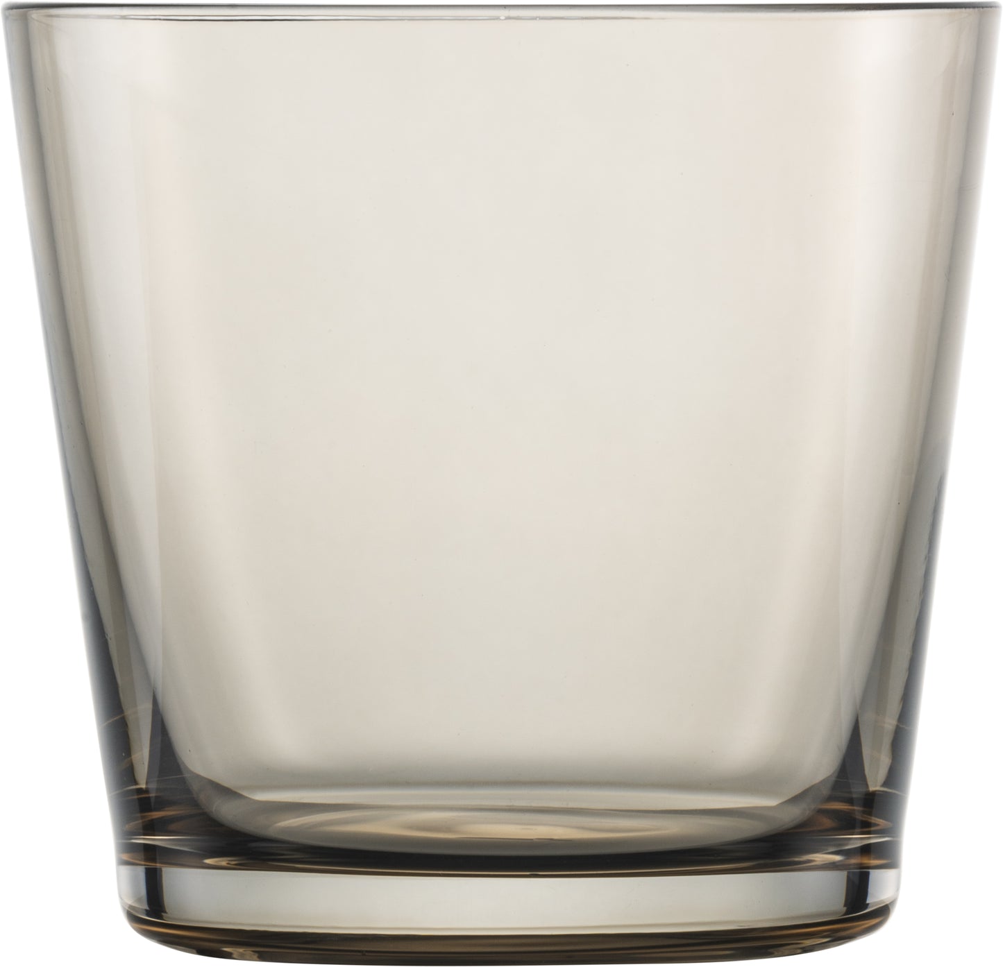 Trinkglas aus Glas, transparent.