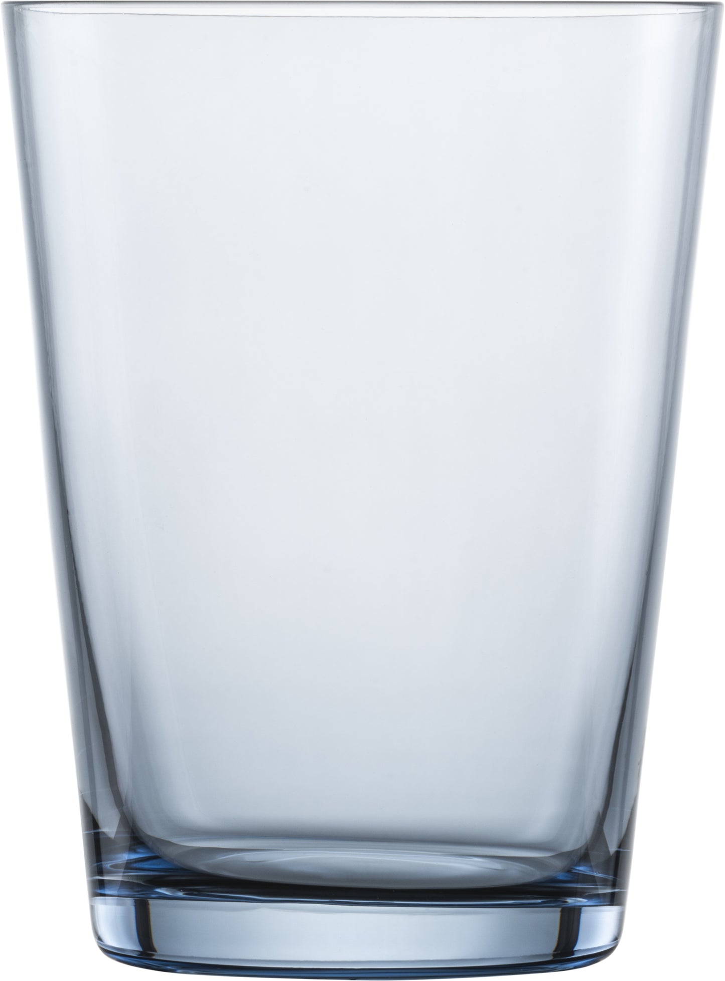 Klarglas, zylindrisches Trinkglas, transparent.