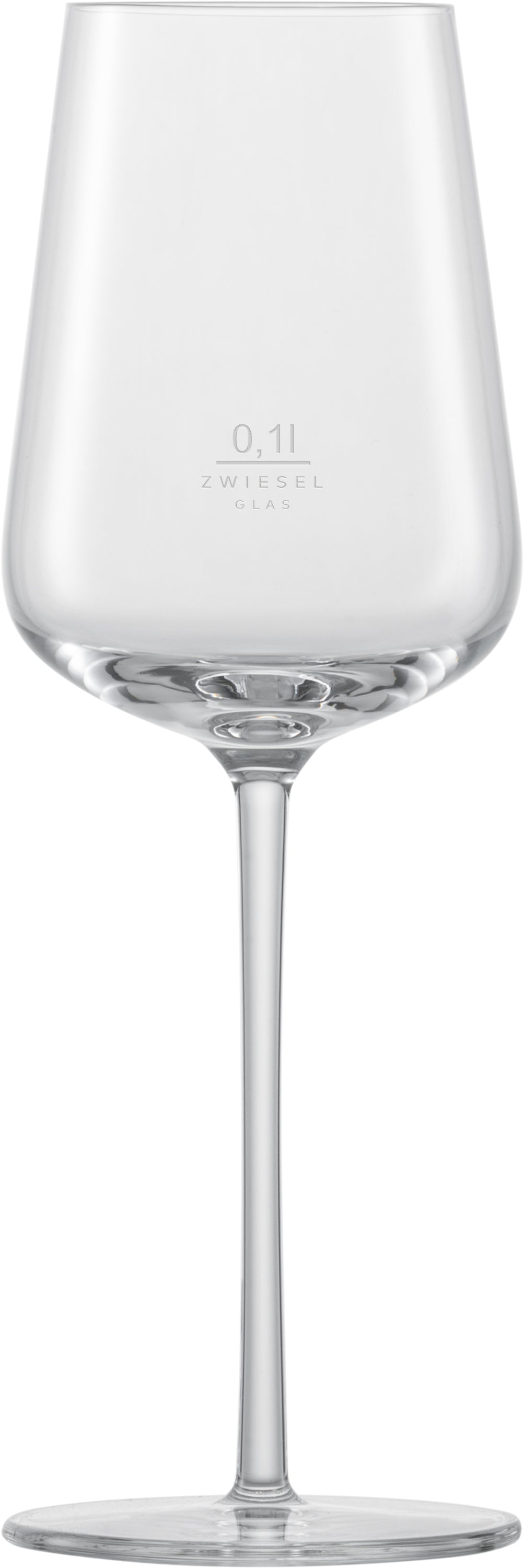Weinglas mit Zwiesel-Logo.