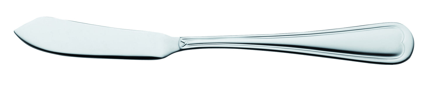 Buttermesser aus Edelstahl.