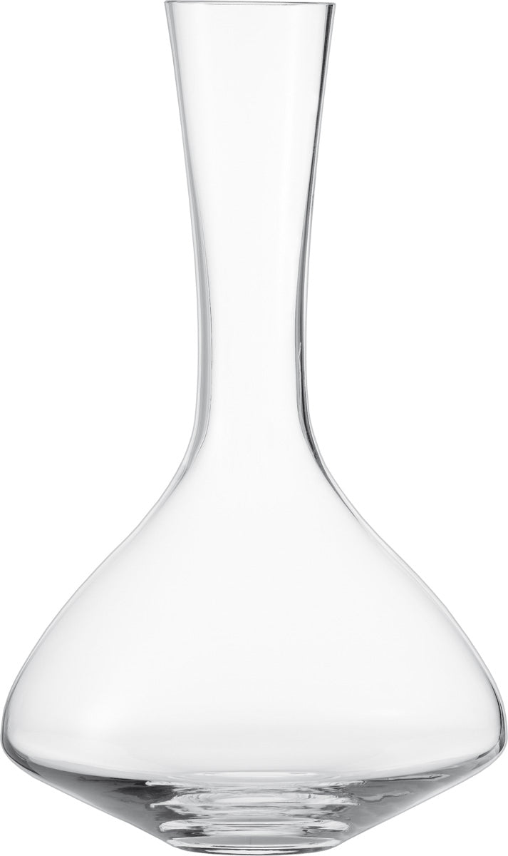 Klarglas-Dekanter für Wein.