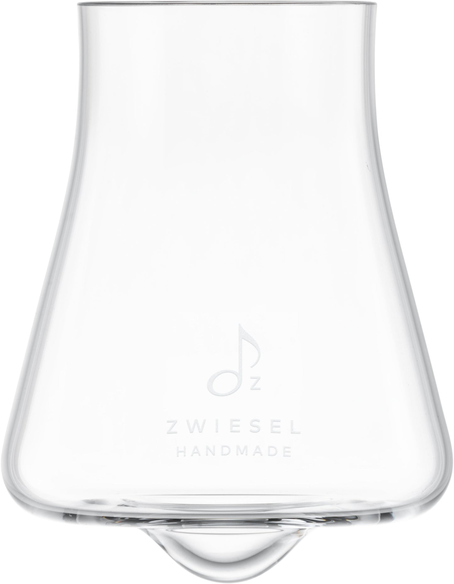 Weinglas mit Zwiesel-Logo.