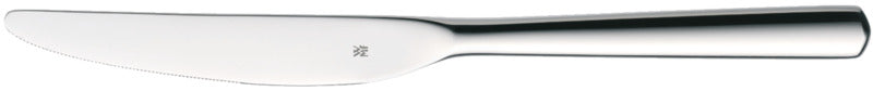 Silbernes Buttermesser mit Logo.