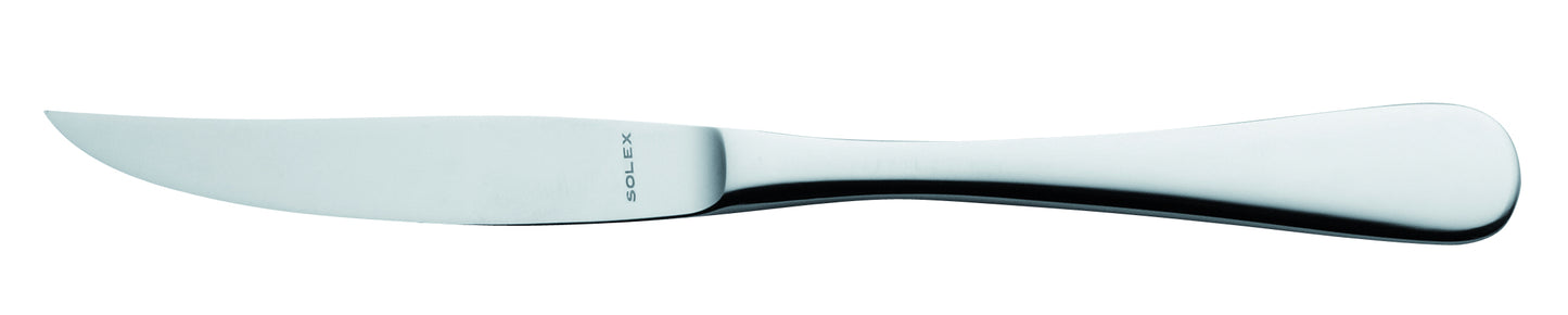 Silbernes Messer mit Gravur.