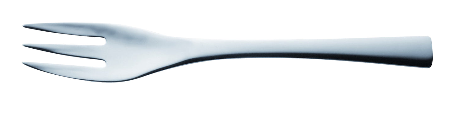 Dreizack-Gabel aus Edelstahl.