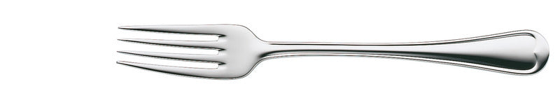 Edelstahlgabel für Gastronomiebedarf.