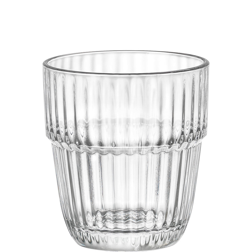 Geriffeltes Glas, Trinkglas für Gastronomie