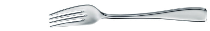Edelstahlgabel für Gastronomiebedarf.