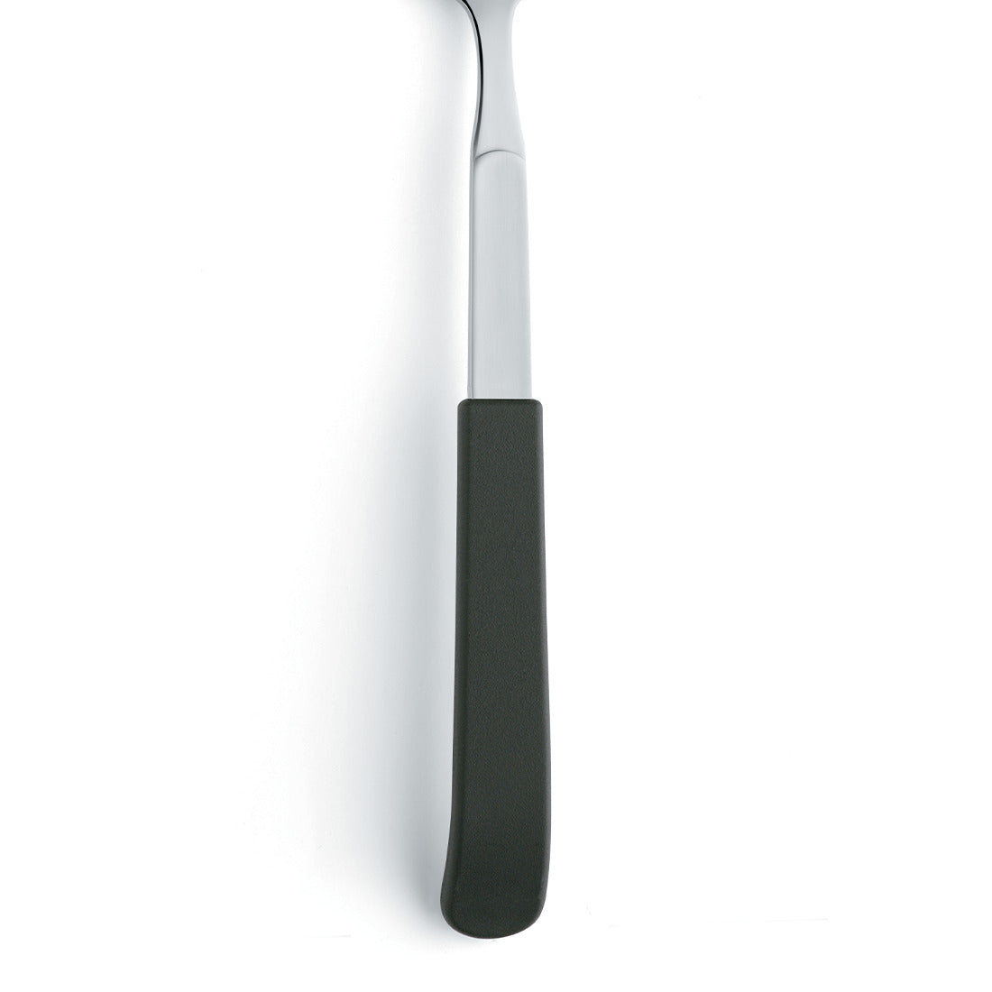 Löffel mit ergonomischem Griff, Nahaufnahme.