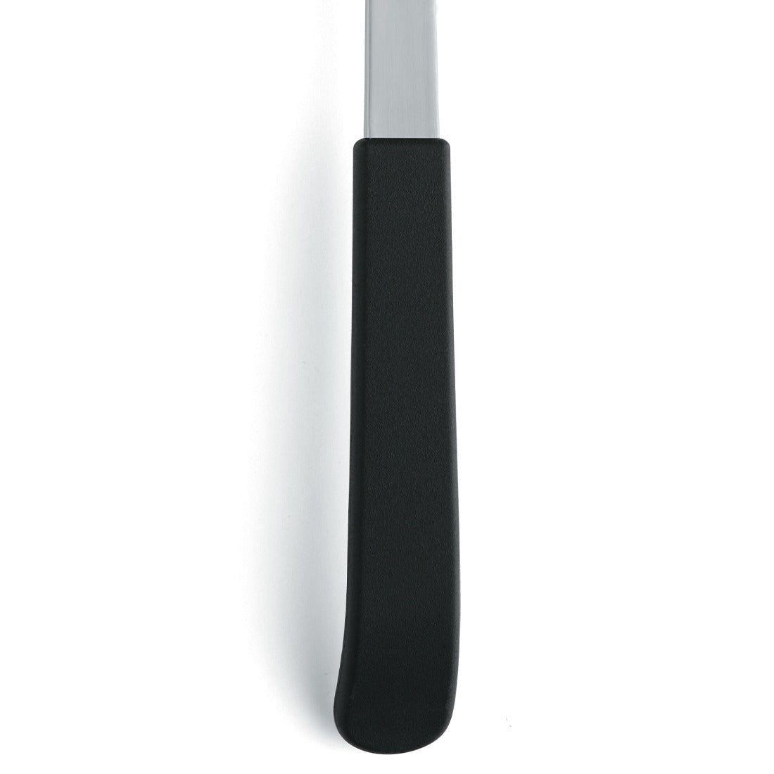 Löffel mit schwarzem Griff