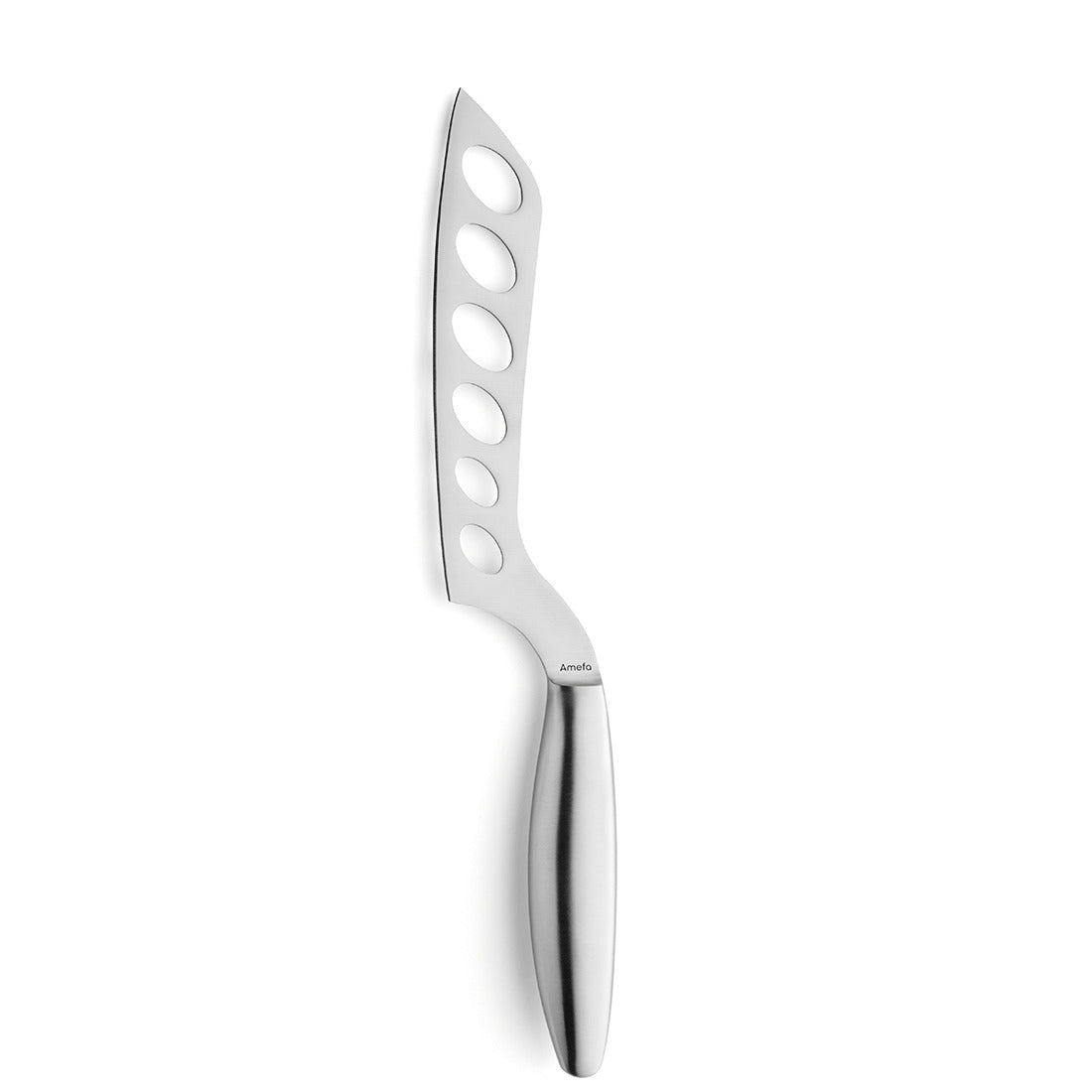 Käsemesser mit Löchern, Edelstahl.