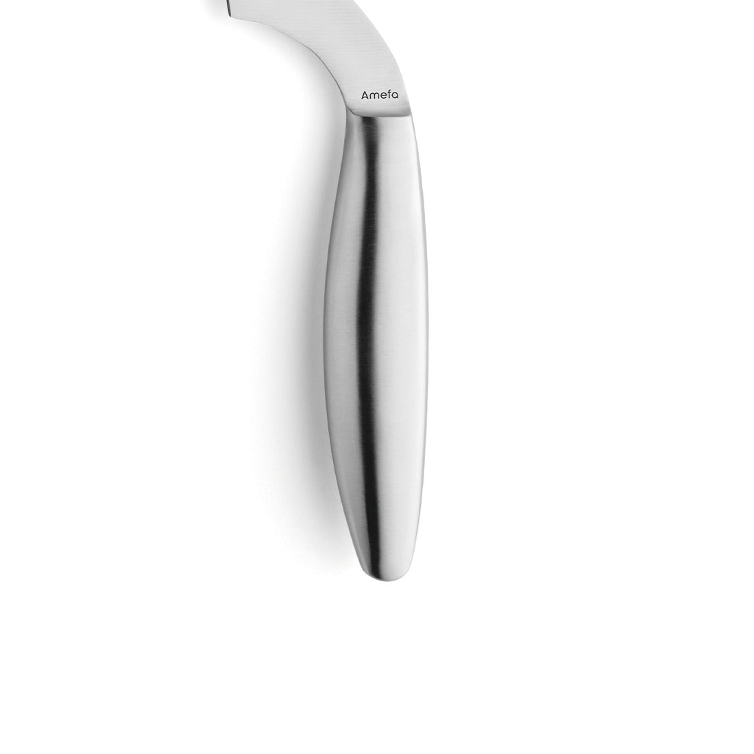 Käsemesser mit Löchern, Edelstahl.