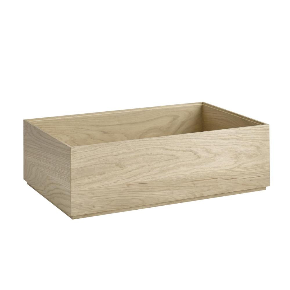 Holzkiste für Gastronomiebedarf.
